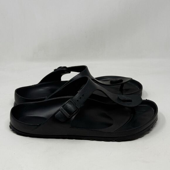 Birkenstock Shoes - Birkenstock Gizeh EVA Sandals Womens 9 EU 40 Black Thong Casual Comfort